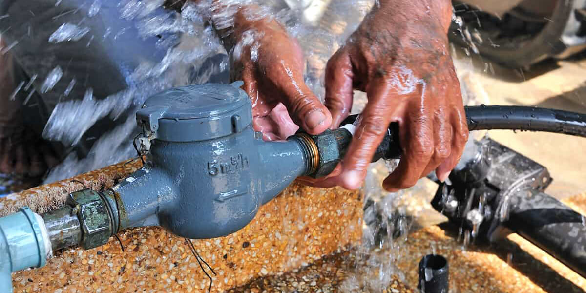 Réparation fuite d’eau après compteur au Maroc